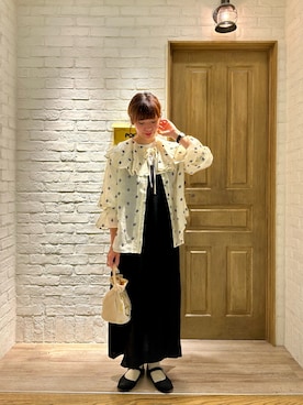 「casselini」｜「アイテム（ワンピース/ドレス）」を使った、haraponさん（レディース・163cm）の夏コーディネート