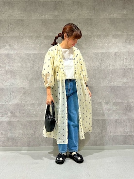 「casselini」｜「アイテム（ワンピース/ドレス）」を使った、haraponさん（レディース・163cm）の夏コーディネート