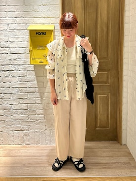 haraponさん（レディース・163cm）の夏コーディネート