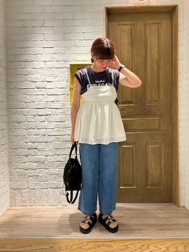 haraponさん（レディース・163cm）の夏コーディネート