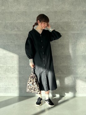 haraponさん（レディース・163cm）の冬コーディネート