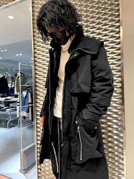 「ロイヤルフラッシュ」｜「アイテム（ジャケット/アウター）」を使った、FUYUTOさん（メンズ・179cm）の冬コーディネート