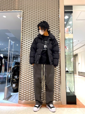 「ロイヤルフラッシュ」｜「アイテム（ジャケット/アウター）」を使った、FUYUTOさん（メンズ・179cm）の冬コーディネート