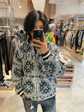 「ロイヤルフラッシュ」｜「アイテム（ジャケット/アウター）」を使った、FUYUTOさん（メンズ・179cm）の春コーディネート