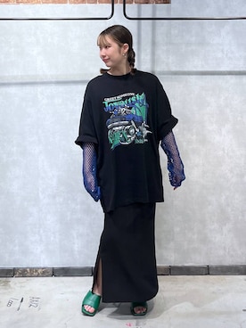 りりかさん（レディース・156cm）の夏コーディネート