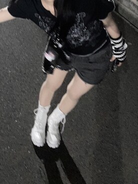 「NAUNAU（ナウナウ）のアイテム」を使った、wo025さん（レディース・155cm）の冬コーディネート