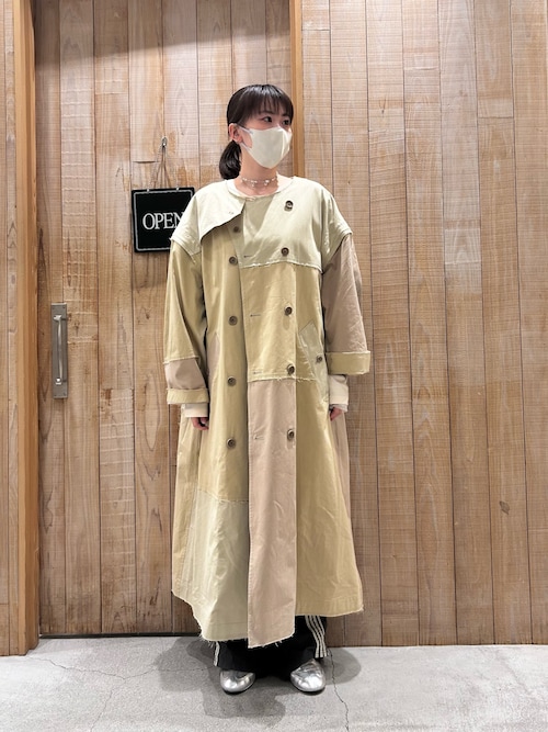 etsinta】2WAYジレロングトレンチコート（トレンチコート）｜etsinta