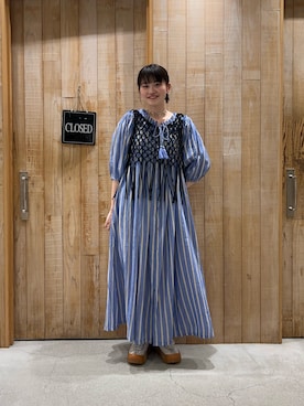 「ベストコーデ」｜「アイテム（ワンピース/ドレス）」を使った、すいさん（レディース・160cm）の春コーディネート