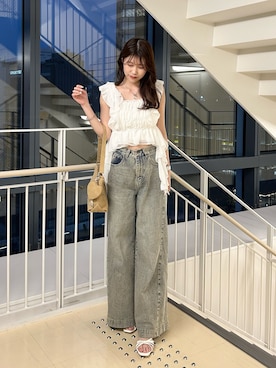 mayaさん（レディース・163cm）の春コーディネート