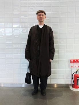 「アイテム（ダウンジャケット/コート）」を使った、tenteco02さん（メンズ・176cm・40代）の秋コーディネート