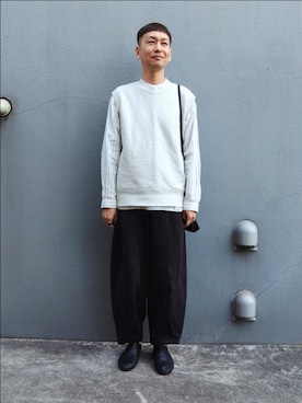 「FORK&SPOON（フォークアンドスプーン）のアイテム」を使った、tenteco02さん（メンズ・176cm）の春コーディネート