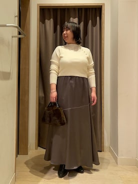 まっつんさん（レディース・151cm）の冬コーディネート