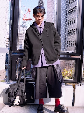 「Starting Over（スターティングオーバー）のアイテム」を使った、Aldiさん（メンズ・165cm）の春コーディネート