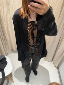 TODAYFUL（トゥデイフル）の「エンブロイダリーミドルベスト（ベスト