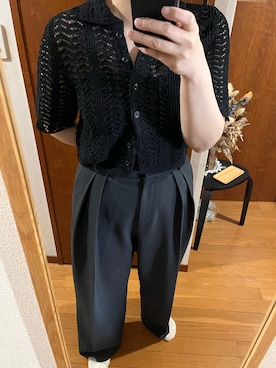 TODAYFUL/トゥデイフル】Lace Knit Shirtsを使った人気ファッション