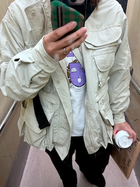g.さんの（SPORTY&RICH | スポーティアンドリッチ）を使ったコーディネート