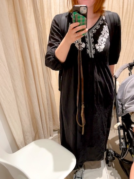 「BEAMS（ビームス）のアイテム（ワンピース/ドレス）」を使った、g.さん（レディース・162cm）の夏コーディネート