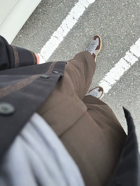 「TODAYFUL（トゥデイフル）のアイテム（シャツ/ブラウス）」を使った、g.さん（レディース・162cm）の秋コーディネート