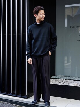 「タートル」｜ptmaegaitoさん（メンズ・180cm）の冬コーディネート