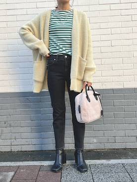 「crie conforto」｜nozomi.さん（レディース・166cm）の冬コーディネート