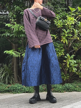 「ショートヘア」｜nozomi.さん（レディース・166cm）の夏コーディネート