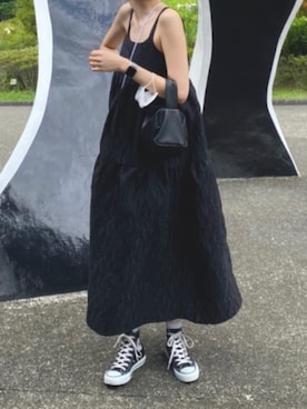 「SANSeLF（サンセルフ）のアイテム」を使った、nozomi.さん（レディース・166cm）の夏コーディネート