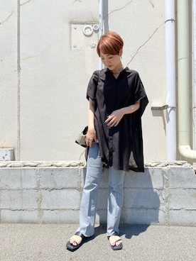 sako_lemageさん（レディース・169cm）の夏コーディネート