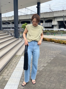 「ステッチ」｜sako_lemageさん（レディース・169cm）の夏コーディネート
