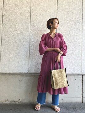 sako_lemageさん（レディース・169cm）の夏コーディネート