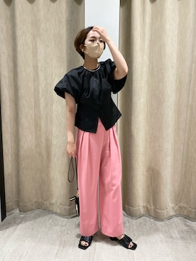 CAPRICIEUX LE'MAGE（カプリシューレマージュ）の「バルーンシャツ 