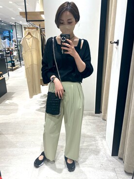 「ごきげんウィーク」｜「アイテム（バッグ）」を使った、sako_lemageさん（レディース・169cm）の春コーディネート