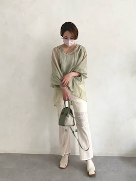 sako_lemageさん（レディース・169cm）の春コーディネート