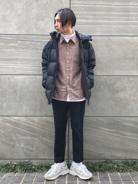  松波 侑亮さん（メンズ・164cm）の冬コーディネート