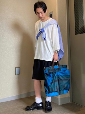  松波 侑亮さん（メンズ・162cm）の夏コーディネート