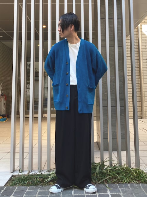 セール】1タックワイドシルエットスラックス SK2050