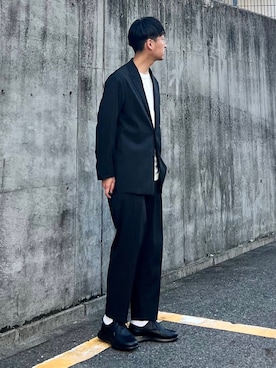  松波 侑亮さん（メンズ・164cm）の春コーディネート