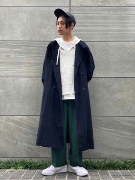 「Lull（ルル）のアイテム」を使った、 松波 侑亮さん（メンズ・164cm）の秋コーディネート