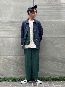 松波 侑亮さん(メンズ・164cm)の秋コーディネート