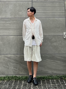  松波 侑亮さん（メンズ・164cm）の夏コーディネート