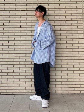 「POLICE（ポリス）の【POLICE】ポリス ＜piccolo collection＞ TOKEN ネックレス（ネックレス）」を使った、 松波 侑亮さん（メンズ・164cm）の秋コーディネート