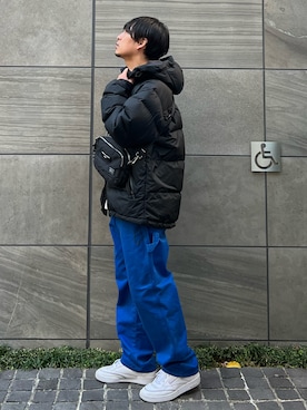 松波 侑亮さん(メンズ・164cm)の冬コーディネート