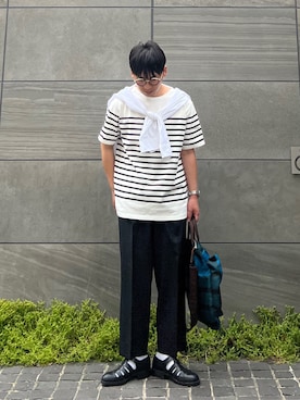  松波 侑亮さん（メンズ・164cm）の夏コーディネート