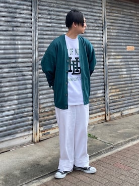 「ストリートフェス」｜ 松波 侑亮さん（メンズ・164cm）の春コーディネート