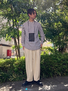  松波 侑亮さん（メンズ・164cm）の秋コーディネート