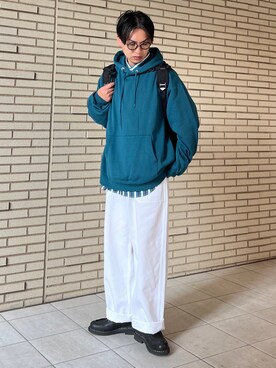 「Paraboot（パラブーツ）の＜Paraboot（パラブーツ）＞ CHAMBORD/シャンボード（ドレスシューズ）」を使った、 松波 侑亮さん（メンズ・164cm）の秋コーディネート