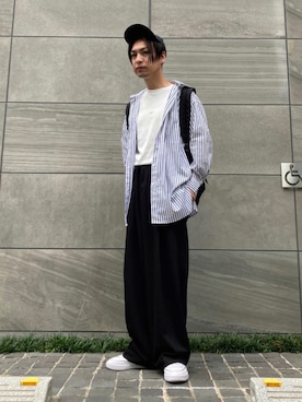 「Lull（ルル）のアイテム」を使った、 松波 侑亮さん（メンズ・164cm）の秋コーディネート