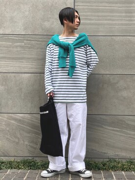松波 侑亮さん(メンズ・164cm)の冬コーディネート