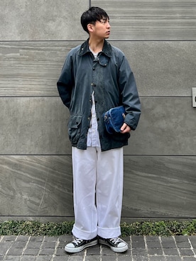  松波 侑亮さん（メンズ・164cm）の冬コーディネート