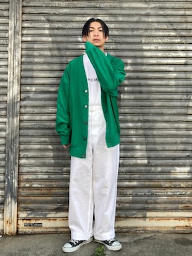  松波 侑亮さん（メンズ・164cm）の春コーディネート