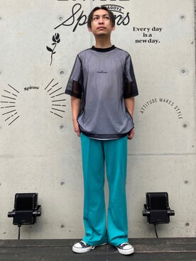 松波 侑亮さん(メンズ・162cm)の夏コーディネート